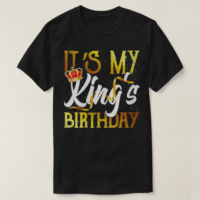Camiseta Las mujeres son mi reyes Partido de cumpleaños Org (Diseño del anverso)