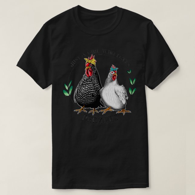 Camiseta Las mujeres son sólo una Chica que ama a las chica (Diseño del anverso)