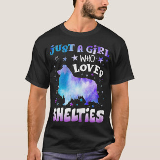 Camiseta Las mujeres son sólo una Chica que ama a los anima