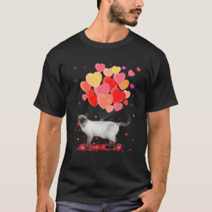 Camiseta Las mujeres son sólo una Chica que ama a los siame