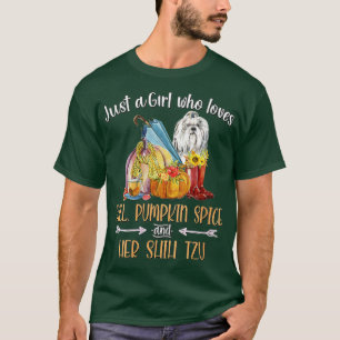 Camiseta Las mujeres son sólo una Chica que ama el calabaza