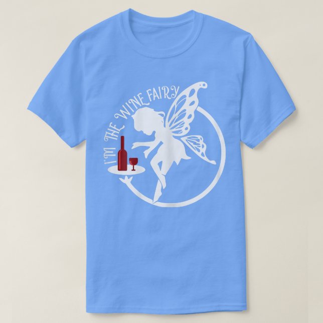 Camiseta Las Mujeres Soy El Hada Del Vino, Las Mujeres Dive (Diseño del anverso)