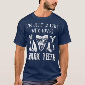 Camiseta Las Mujeres Soy Sólo Una Chica Que Ama El Fósil De
