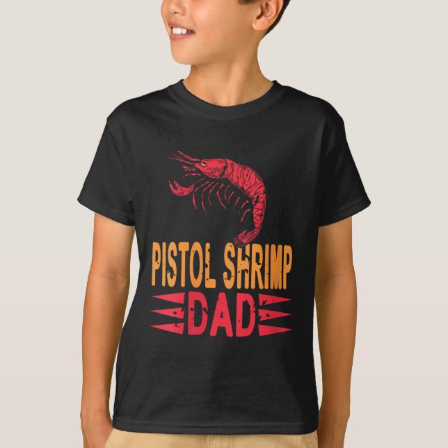 Camiseta Las Mujeres Stol Shrimp Dad Crustacean Humor Por M (Anverso)