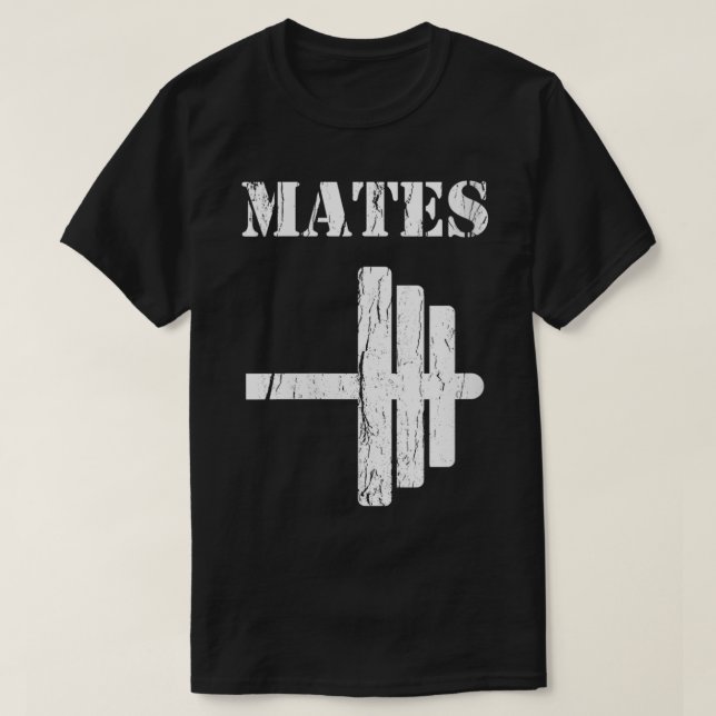 Camiseta Las mujeres Swole Mates Parejas Ropa Regalo Salón  (Diseño del anverso)