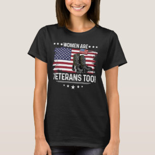 Camiseta Las mujeres también son veteranas - Veteranas mili