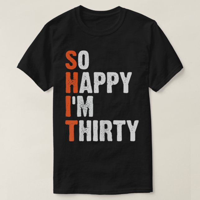 Camiseta Las mujeres tan felices que soy de 30 camisas dive (Diseño del anverso)