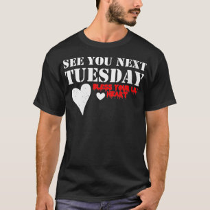 Camiseta Las mujeres te ven Net Tuesday VNeck