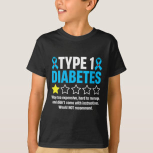 Camiseta Las Mujeres Tipo 1 Diabetes Son Demasiado Costosas