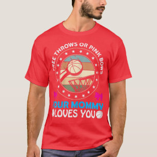 Camiseta Las mujeres tiran gratis o se inclina mami