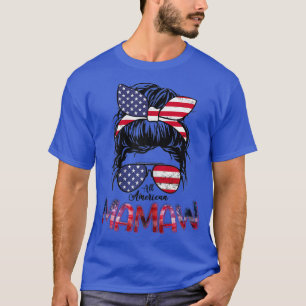 Camiseta Las Mujeres Todo El Regalo De Un Bun De Mamaw Amer
