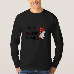 Camiseta Las Mujeres Tratan De Poner A Prueba Al Jesús En M