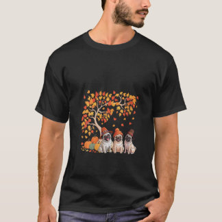 Camiseta Las Mujeres Tres Calabazas De Higos Cutetos Bajo E