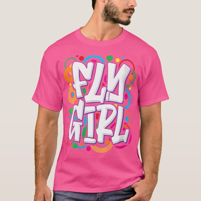 Camiseta Las Mujeres Volan A La Bailarina De Rap De Hip Hop (Anverso)