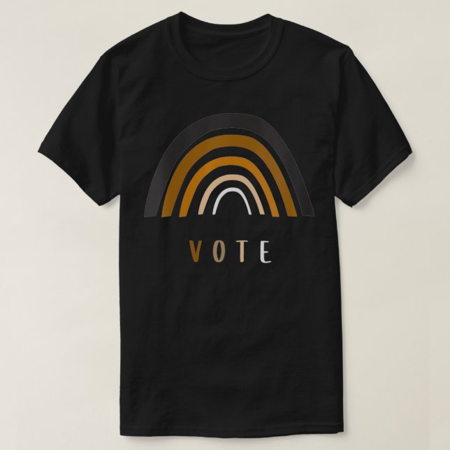 Camiseta Las mujeres votan contra el arcoiris (Diseño del anverso)