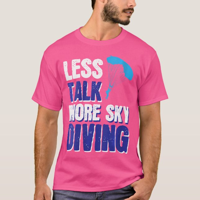 Camiseta Las Mujeres Vwol Hablan Menos De Buceo Con Cielo (Anverso)