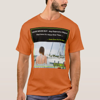 Camiseta Las mujeres y los barcos alquilan no compran píldo