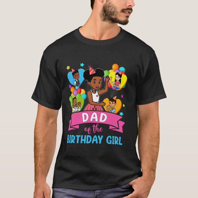Camiseta Las muñecas de cumpleaños de Dad Gracie son un reg (Anverso)