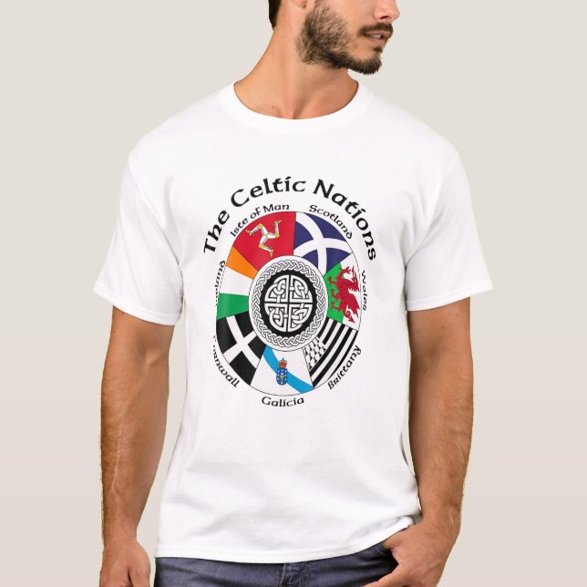 Camiseta Las naciones celtas (Anverso)