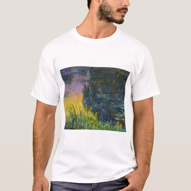 Camiseta Las Nieves del Agua - El Sol, Claude Monet, 1916 (Anverso)
