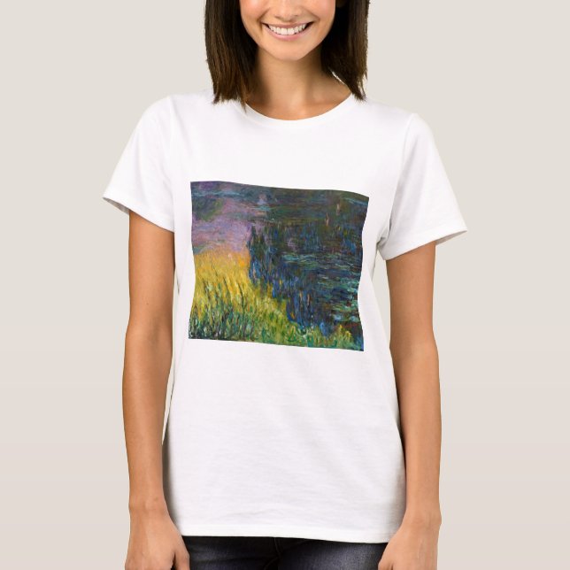 Camiseta Las Nieves del Agua - El Sol, Claude Monet, 1916 (Anverso)