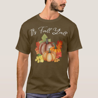 Camiseta Las niñas del otoño de la calabaza otoñal