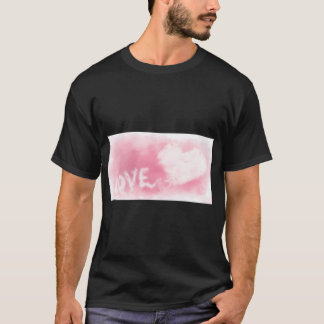Camiseta Las nubes del corazón aman el sueño
