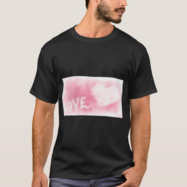 Camiseta Las nubes del corazón aman el sueño (Anverso)