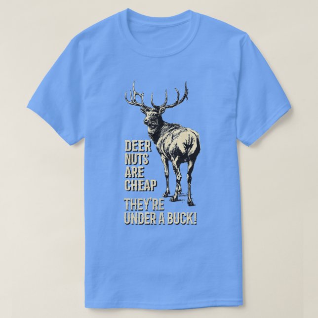 Camiseta Las Nueces De Cerveza Son Baratas Bajo Una Gracios (Diseño del anverso)