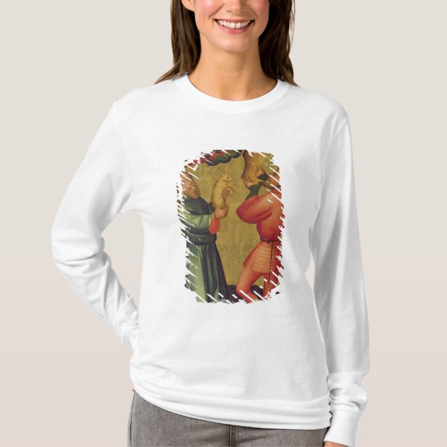 Camiseta Las ofrendas de Caín y de Abel (Anverso)