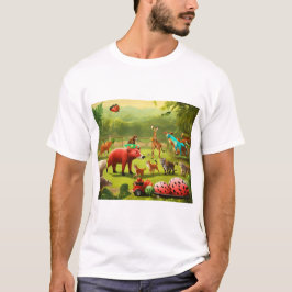 Camiseta Las Olimpiadas de la Selva: Juegos de Animales y C