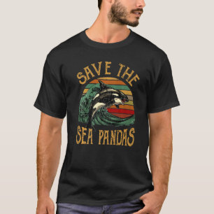 Camiseta Las orcas de ballena asesinas de rescate salvan el