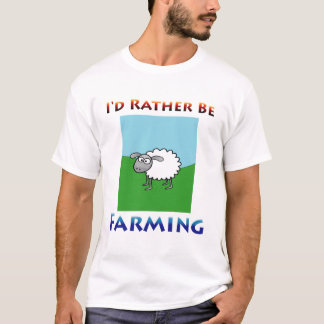 Camiseta Las ovejas i estarían cultivando bastante