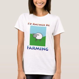 Camiseta Las ovejas i estarían cultivando bastante a