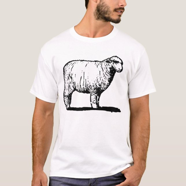 Camiseta Las ovejas solitarias (Anverso)