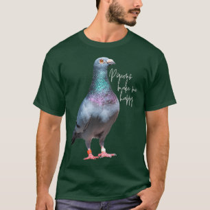 Camiseta Las palomas me hacen feliz