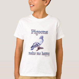 Camiseta Las palomas me hacen feliz