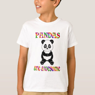 Camiseta Las pandas son impresionantes