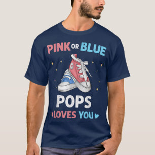 Camiseta Las papas rosas o azules te adoran el dulce abuelo