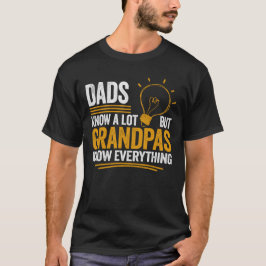 Camiseta Las Papás Saben Mucho Pero Los Abuelos Lo Saben To