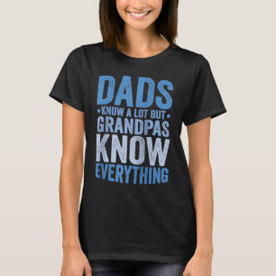 Camiseta Las Papás Saben Mucho Pero Los Abuelos Lo Saben To