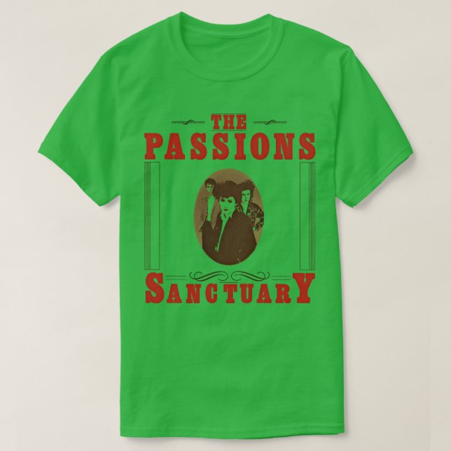 Camiseta Las pasiones (Diseño del anverso)