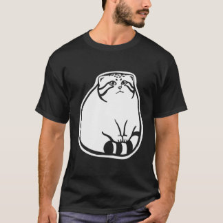 Camiseta Las Patas De Gato De Pallas En El Estilo De Un Cañ