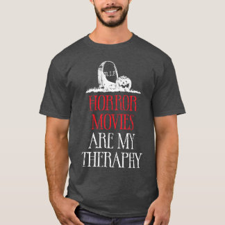 Camiseta Las películas de terror son retro miherapía