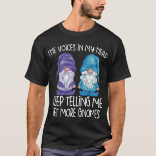 Camiseta las pequeñas voces en mi cabeza me dicen que me