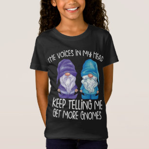 Camiseta las pequeñas voces en mi cabeza me dicen que me