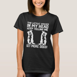 Camiseta las pequeñas voces en mi cabeza siguen diciéndome