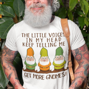 Camiseta Las pequeñas voces reciben más gnomis
