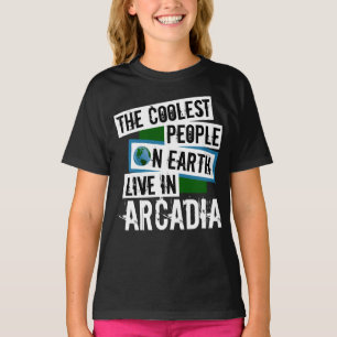 Camiseta Las personas más frías de la Tierra viven en Arcad