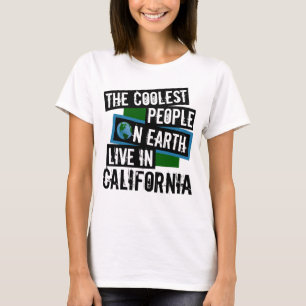 Camiseta Las personas más frías de la Tierra viven en Calif